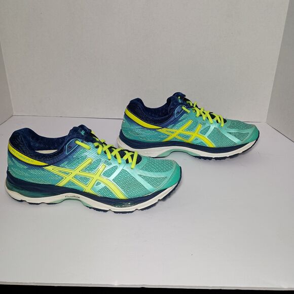 Asics T489N Gel-Cumulus 17 Running Shoes Blue Green Womens Size 7.5 Sneakers - Picture 16 of 16